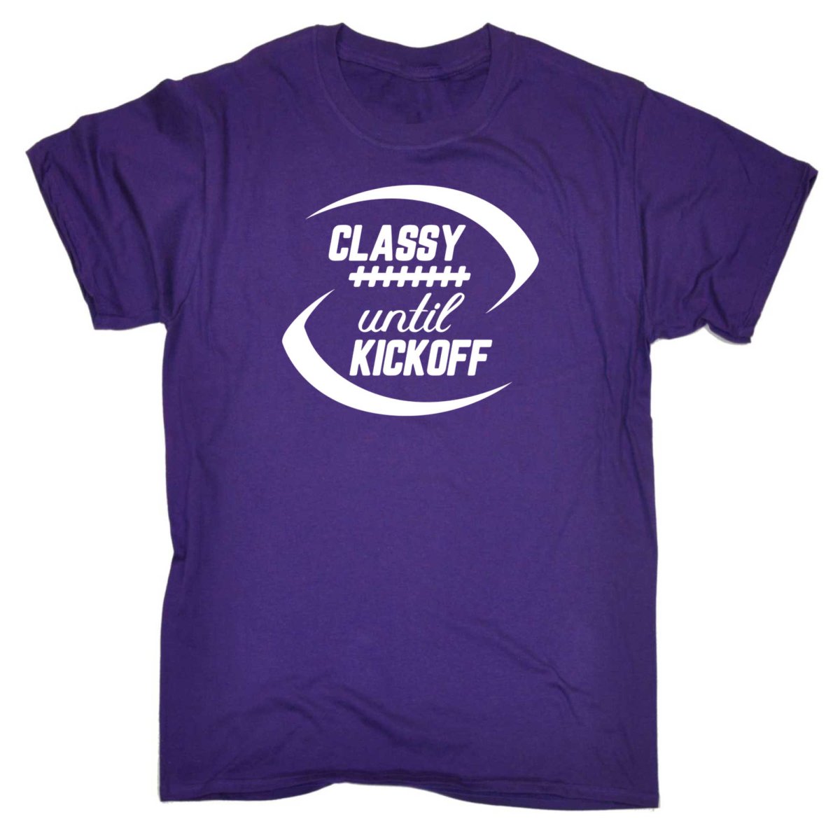 Classy Until Kickoff Australian Footie Football - Mens Funny T-Shirt Tshirts - 123t Australia | Funny T-Shirts Mugs Novelty Gifts