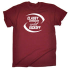 Classy Until Kickoff Australian Footie Football - Mens Funny T-Shirt Tshirts - 123t Australia | Funny T-Shirts Mugs Novelty Gifts