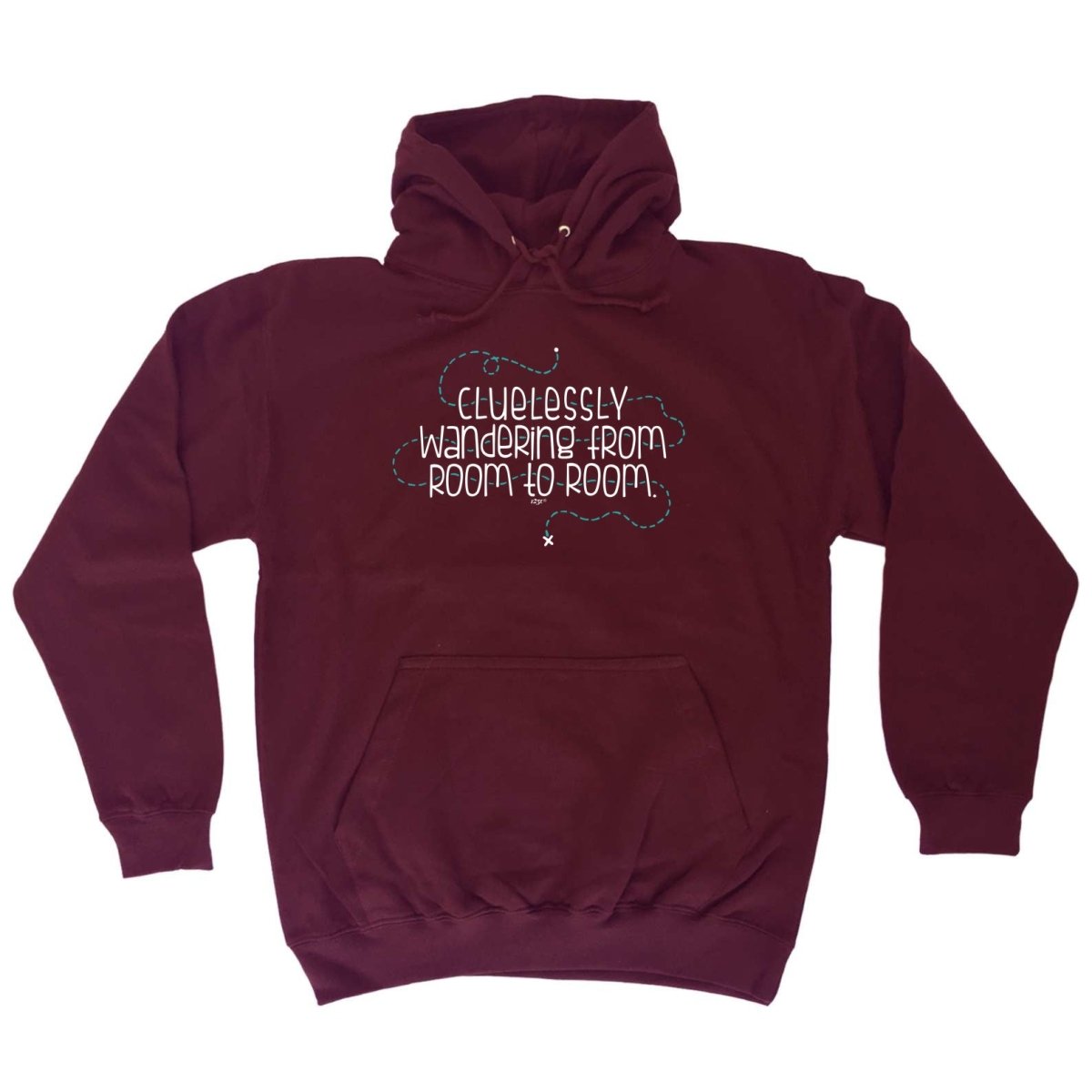 Clulessly Wandering From Room To Room - Funny Novelty Hoodies Hoodie - 123t Australia | Funny T-Shirts Mugs Novelty Gifts