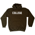 College - Funny Novelty Hoodies Hoodie - 123t Australia | Funny T-Shirts Mugs Novelty Gifts