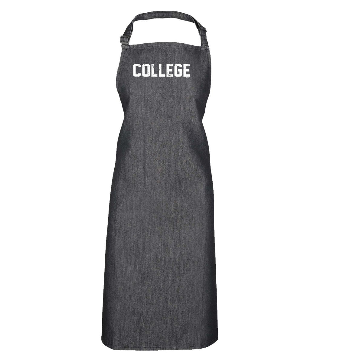 College - Funny Novelty Kitchen Adult Apron - 123t Australia | Funny T-Shirts Mugs Novelty Gifts