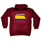 Colombia Country Flag Nationality - Kids Children Hoodie - 123t Australia | Funny T-Shirts Mugs Novelty Gifts