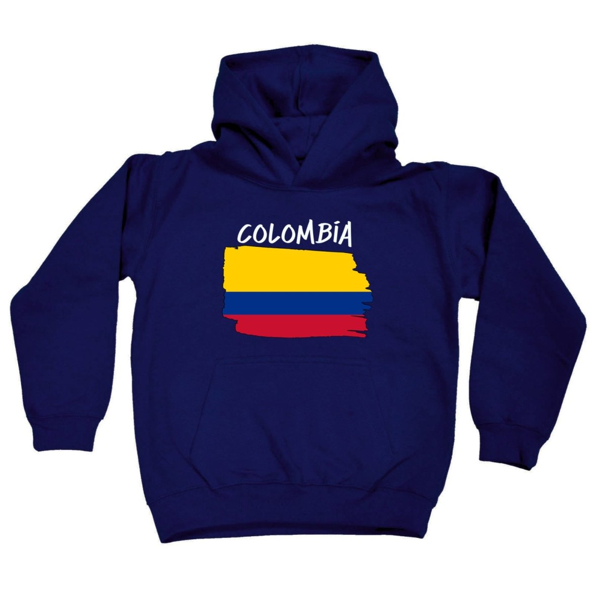 Colombia Country Flag Nationality - Kids Children Hoodie - 123t Australia | Funny T-Shirts Mugs Novelty Gifts