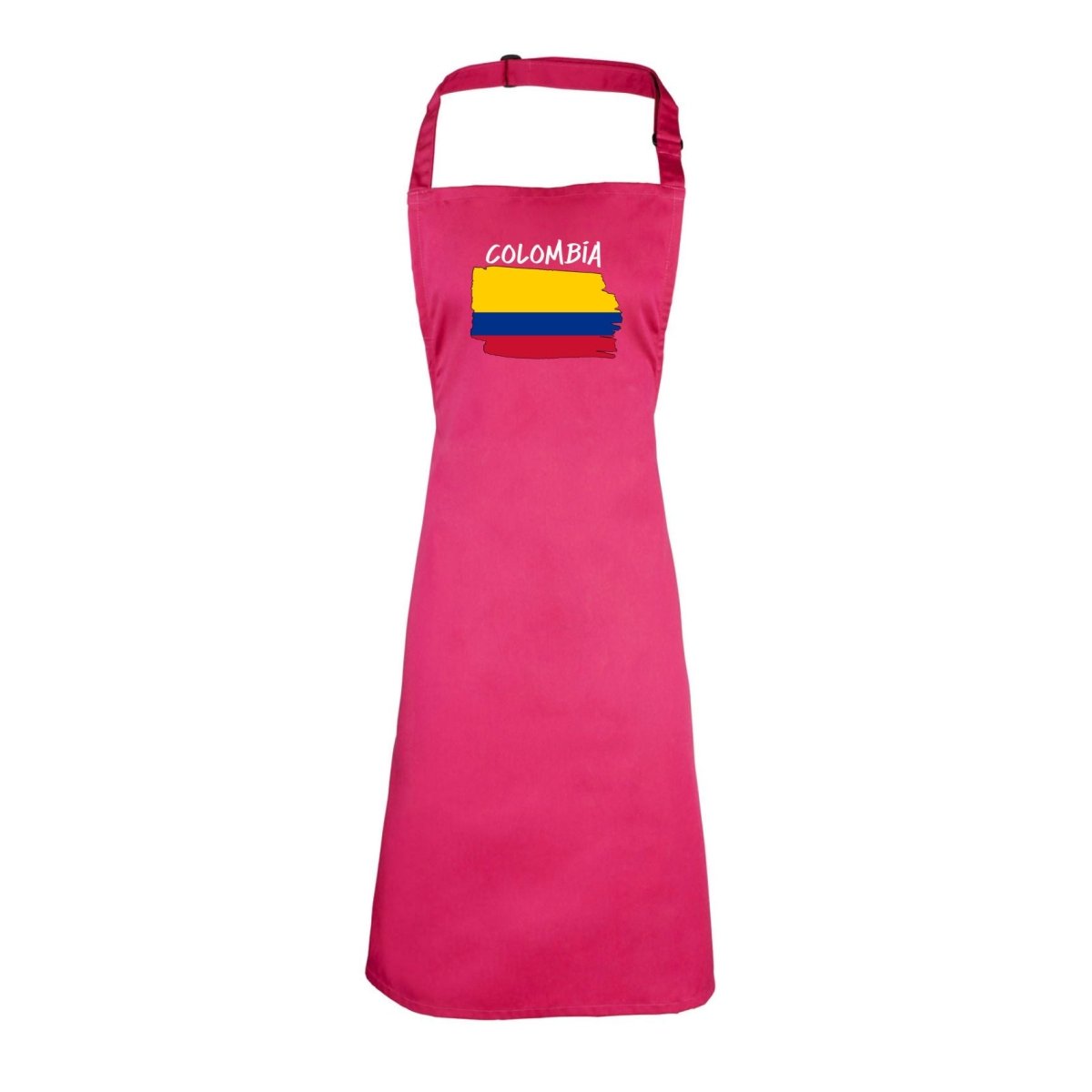 Colombia Country Flag Nationality - Kitchen Apron - 123t Australia | Funny T-Shirts Mugs Novelty Gifts