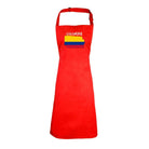 Colombia Country Flag Nationality - Kitchen Apron - 123t Australia | Funny T-Shirts Mugs Novelty Gifts