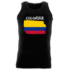 Colombia Country Flag Nationality - Vest Singlet Unisex Tank Top - 123t Australia | Funny T-Shirts Mugs Novelty Gifts