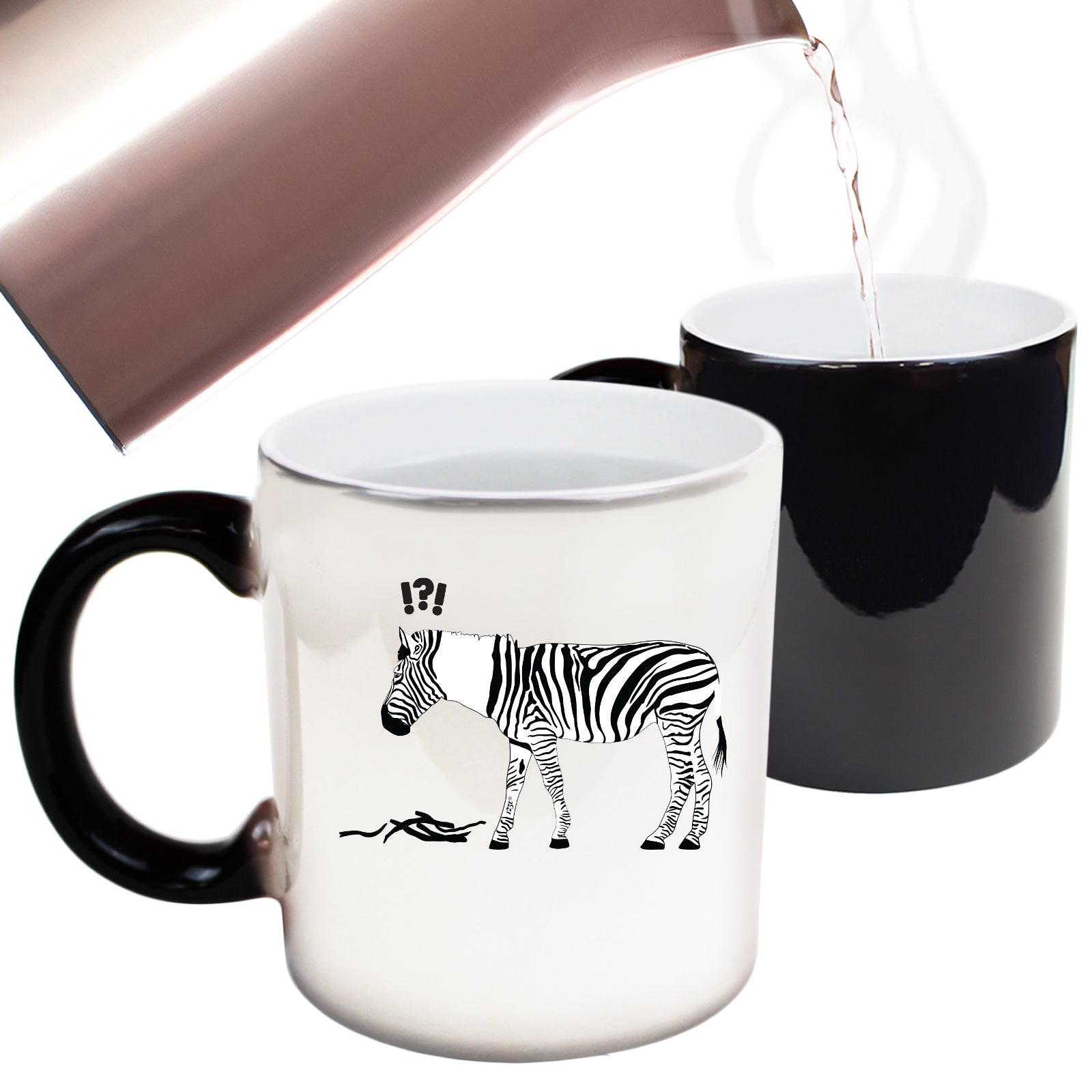 Zebra Stripe - Funny Colour Changing Mug