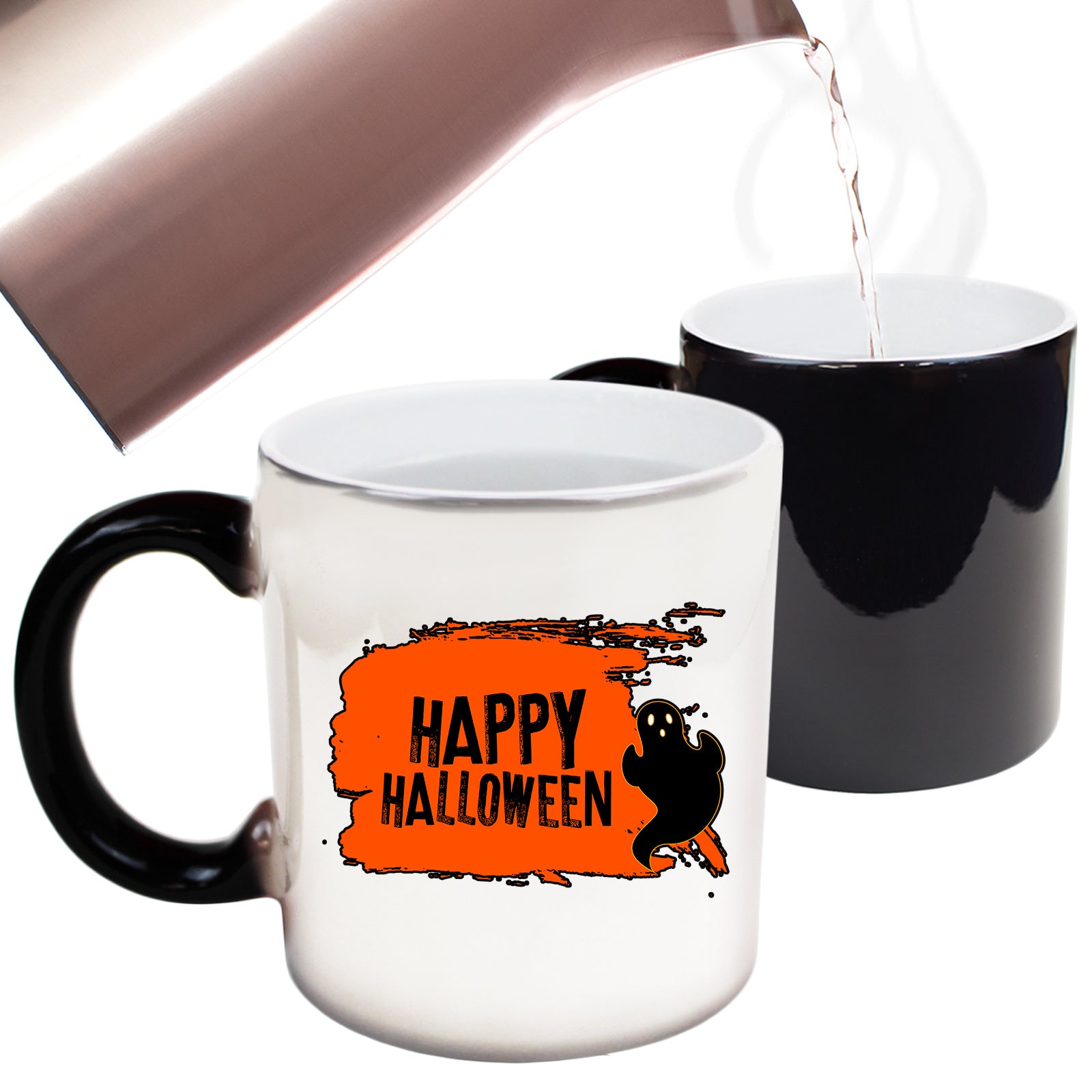 Happy Halloween Ghost - Funny Colour Changing Mug