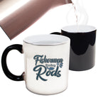 Fishermen Have Long Rods Fishing - Funny Colour Changing Mug