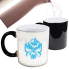 Pm Skull Mountain Blue - Funny Colour Changing Mug