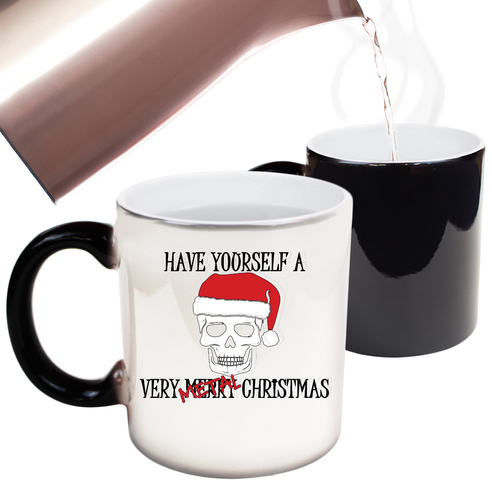 Metal Christmas - Funny Colour Changing Mug