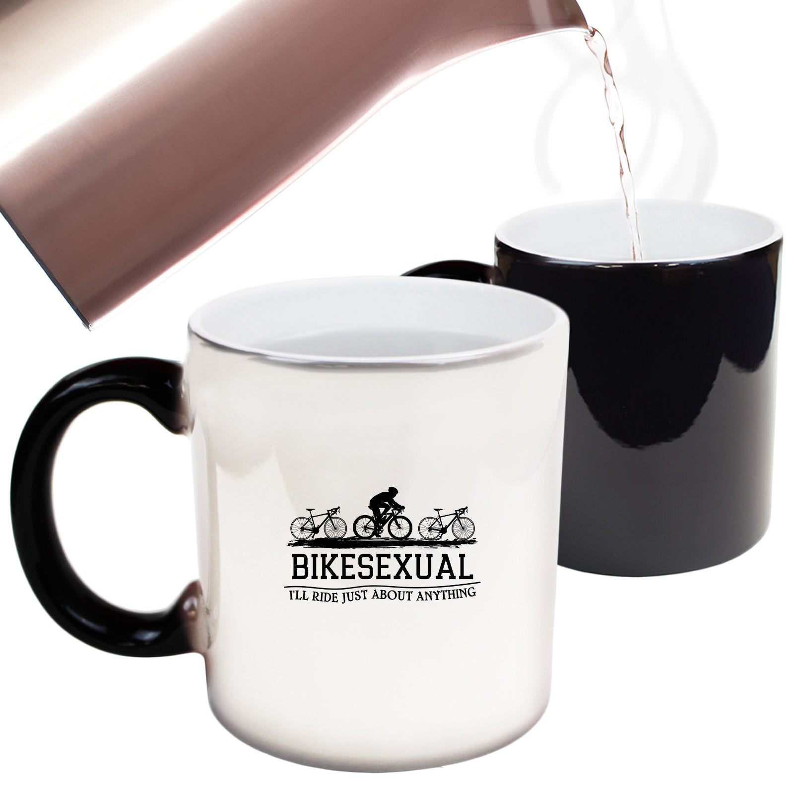 Ill Ride Just About Anything Cycling Bicycle Bike - Funny Colour Changing Mug