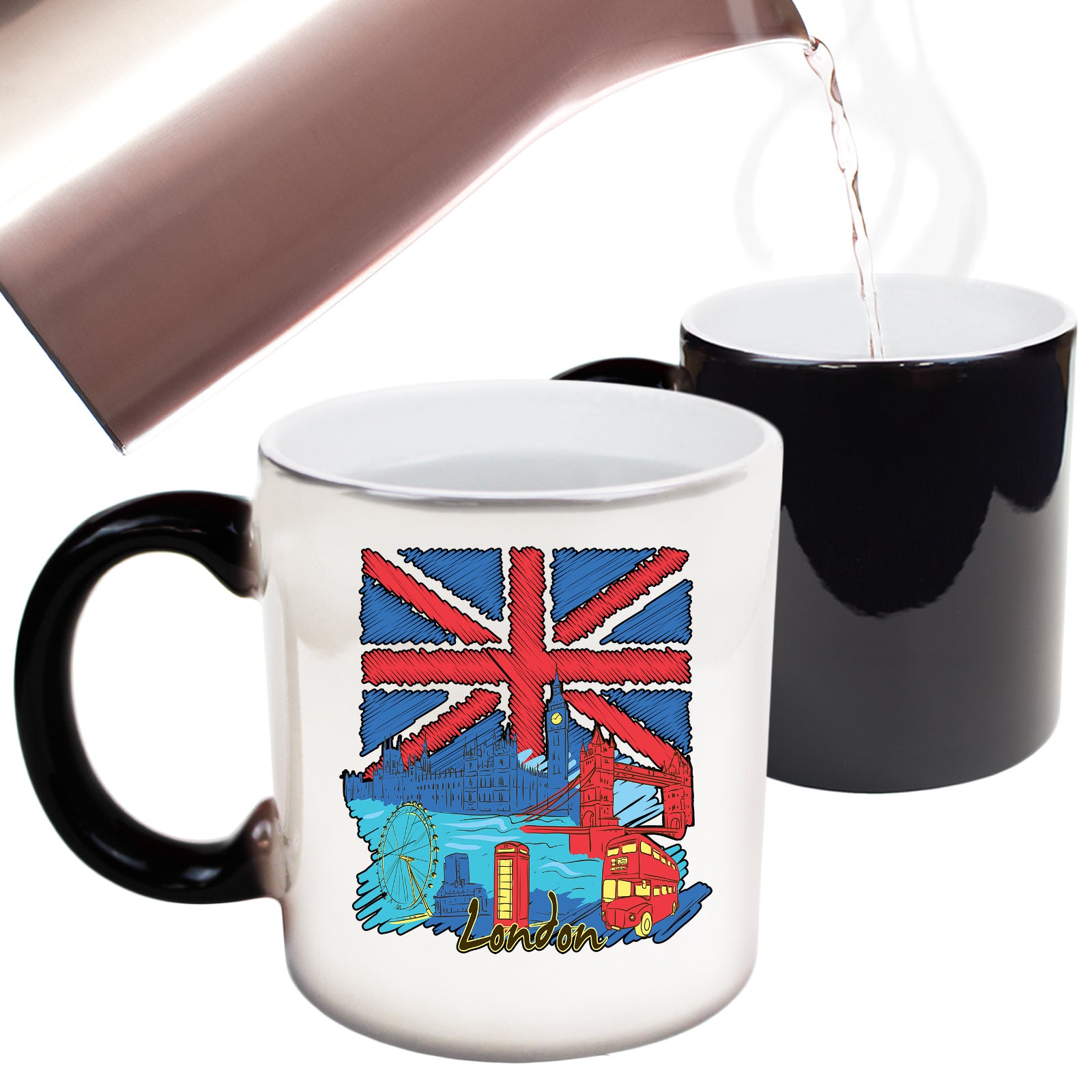 London England Uk - Funny Colour Changing Mug