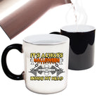 Its Always Halloween In My Head - Funny Colour Changing Mug