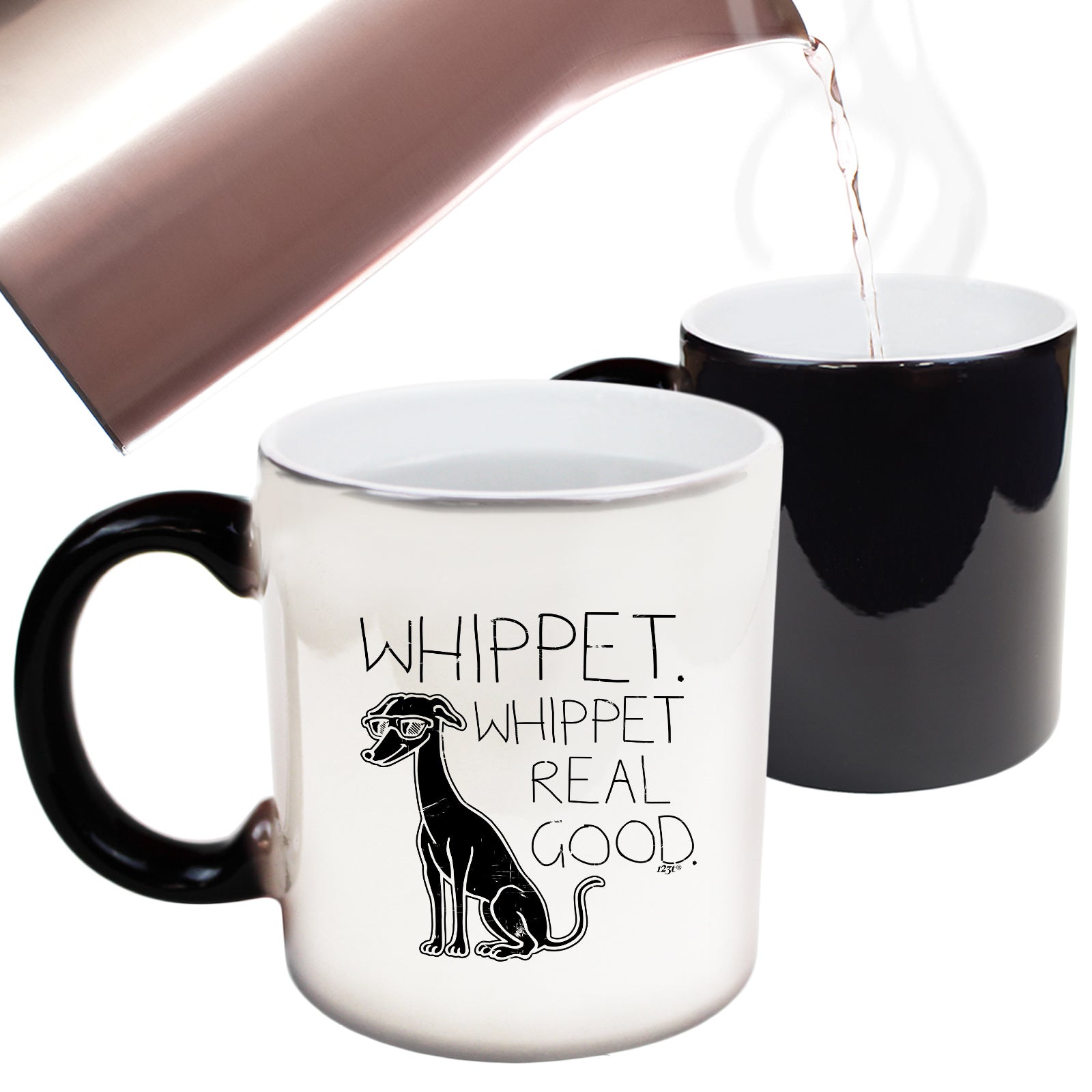 Whippet Whippet Real Good Dog - Funny Colour Changing Mug