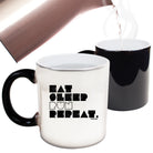 Pb Eat Sleep Run Repeat - Funny Colour Changing Mug