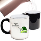 Go Away Im Introverting Funny - Funny Colour Changing Mug