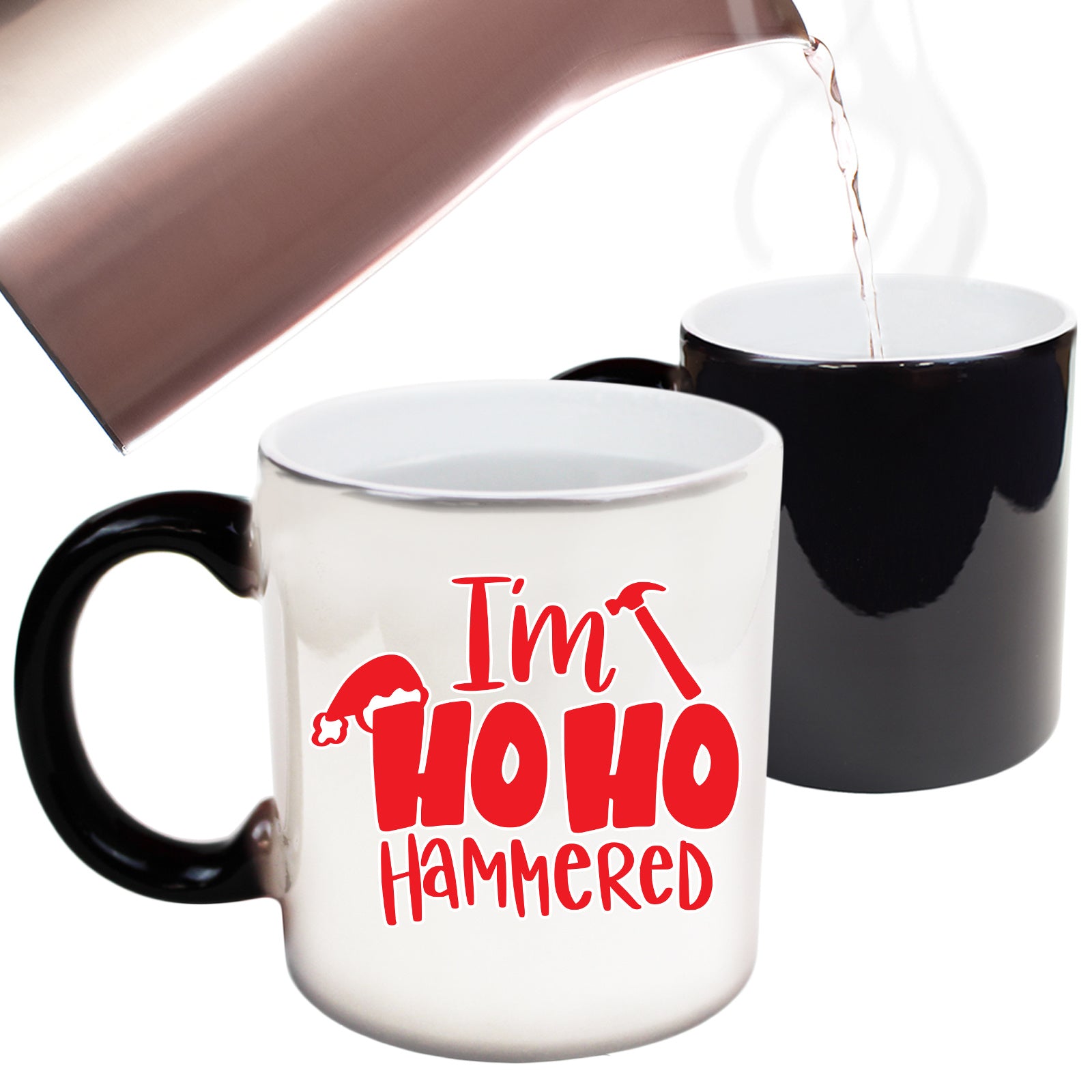 Christmas Im Ho Ho Hammered - Funny Colour Changing Mug