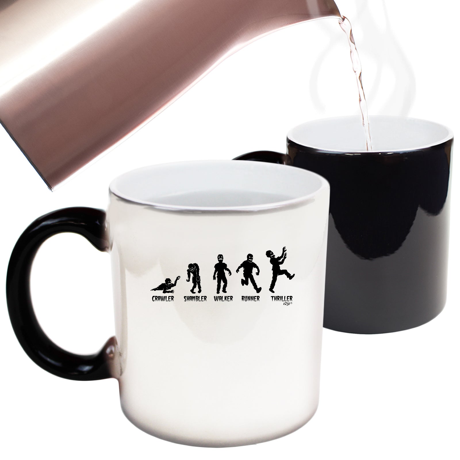 Zombie Crawler Shambler Walker Runner Thriller - Funny Colour Changing Mug