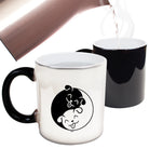 Yin Yang Dog - Funny Colour Changing Mug