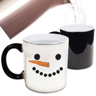 Christmas Snowman Face - Funny Colour Changing Mug