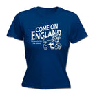 Come On England Football - Funny Novelty Womens T-Shirt T Shirt Tshirt - 123t Australia | Funny T-Shirts Mugs Novelty Gifts