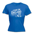 Come On England Football - Funny Novelty Womens T-Shirt T Shirt Tshirt - 123t Australia | Funny T-Shirts Mugs Novelty Gifts