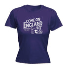 Come On England Football - Funny Novelty Womens T-Shirt T Shirt Tshirt - 123t Australia | Funny T-Shirts Mugs Novelty Gifts