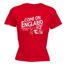 Come On England Football - Funny Novelty Womens T-Shirt T Shirt Tshirt - 123t Australia | Funny T-Shirts Mugs Novelty Gifts