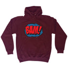 Comic Bam - Funny Novelty Hoodies Hoodie - 123t Australia | Funny T-Shirts Mugs Novelty Gifts