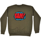 Comic Bam - Funny Novelty Sweatshirt - 123t Australia | Funny T-Shirts Mugs Novelty Gifts