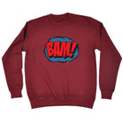 Comic Bam - Funny Novelty Sweatshirt - 123t Australia | Funny T-Shirts Mugs Novelty Gifts