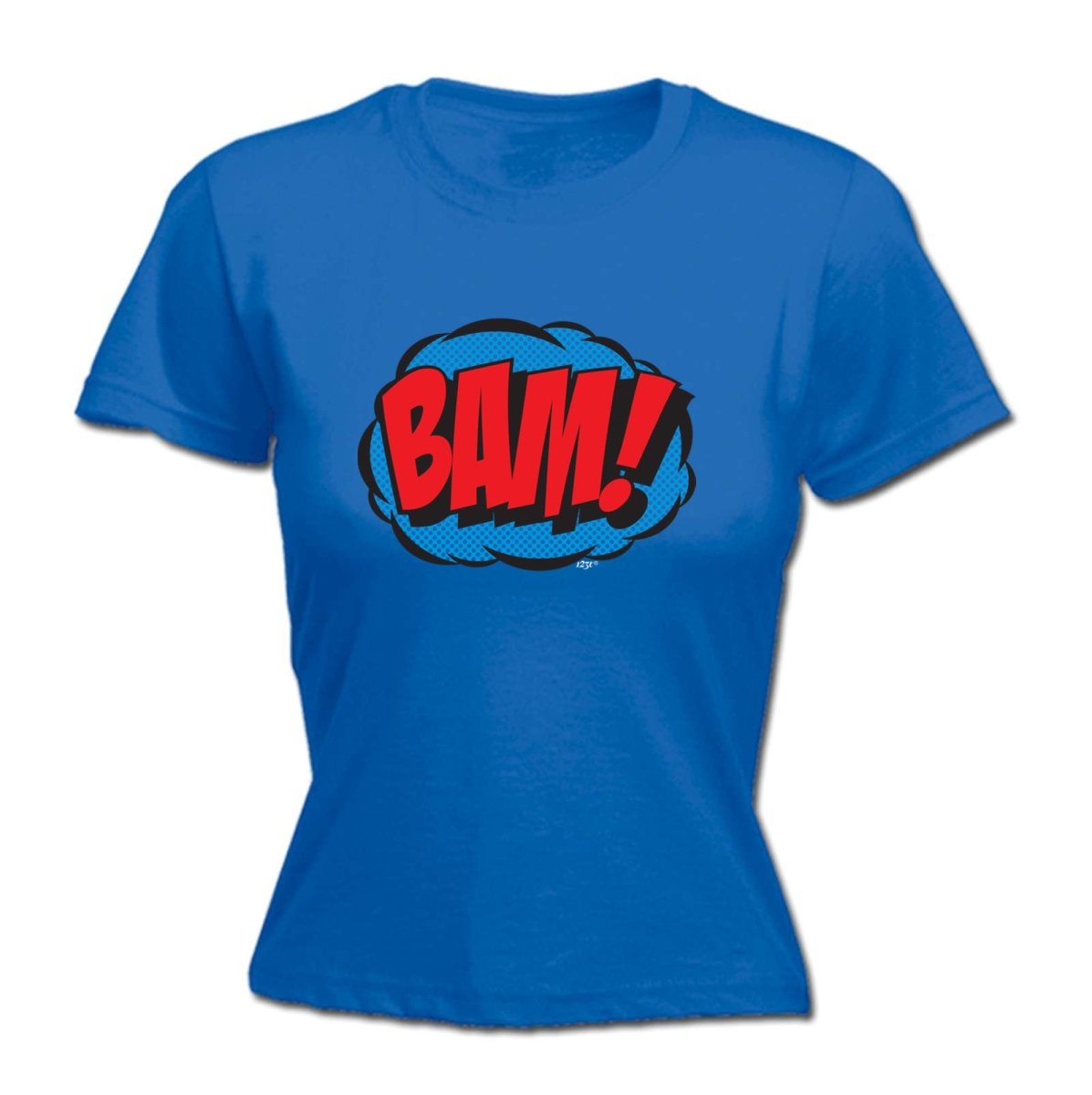 Comic Bam - Funny Novelty Womens T-Shirt T Shirt Tshirt - 123t Australia | Funny T-Shirts Mugs Novelty Gifts