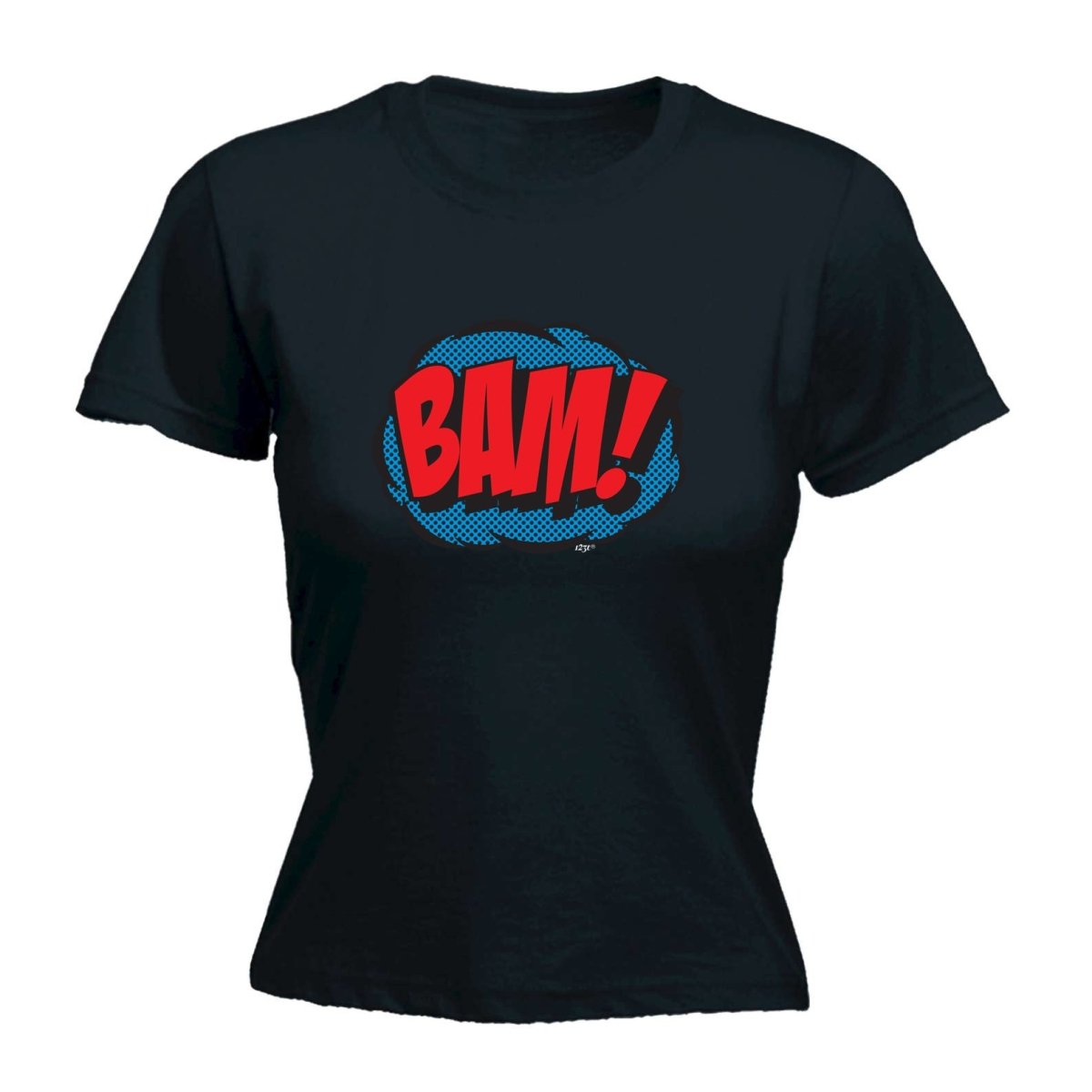 Comic Bam - Funny Novelty Womens T-Shirt T Shirt Tshirt - 123t Australia | Funny T-Shirts Mugs Novelty Gifts