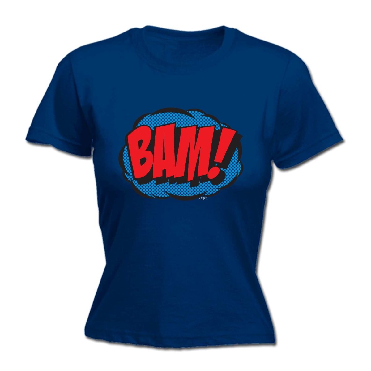 Comic Bam - Funny Novelty Womens T-Shirt T Shirt Tshirt - 123t Australia | Funny T-Shirts Mugs Novelty Gifts