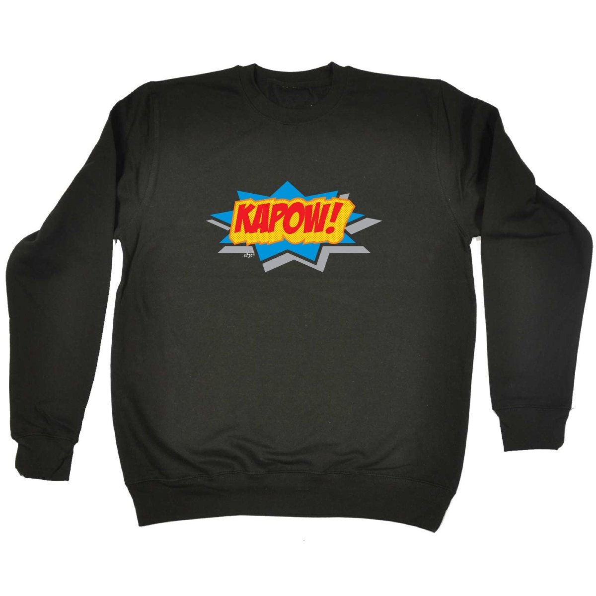 Comic Kapow - Funny Novelty Sweatshirt - 123t Australia | Funny T-Shirts Mugs Novelty Gifts