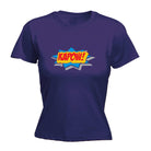 Comic Kapow - Funny Novelty Womens T-Shirt T Shirt Tshirt - 123t Australia | Funny T-Shirts Mugs Novelty Gifts