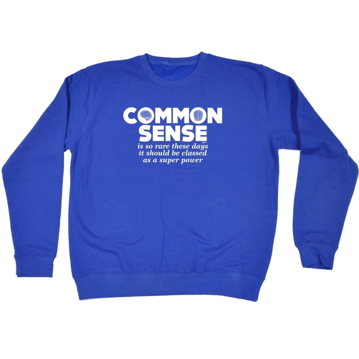 Common Sense Is So Rare - Funny Novelty Sweatshirt - 123t Australia | Funny T-Shirts Mugs Novelty Gifts