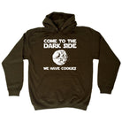 Cookies Come To The Dark Side - Funny Novelty Hoodies Hoodie - 123t Australia | Funny T-Shirts Mugs Novelty Gifts