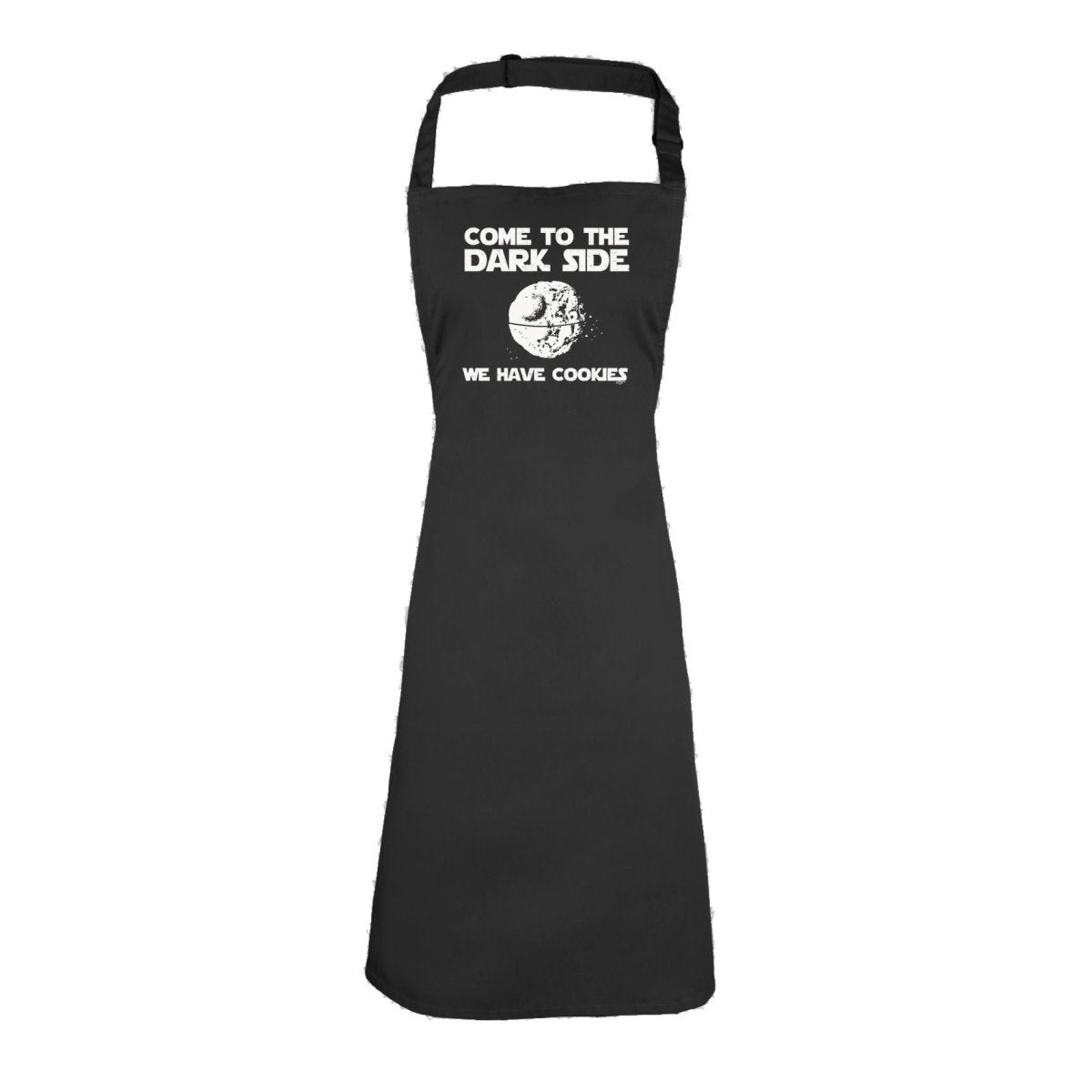 Cookies Come To The Dark Side - Funny Novelty Kitchen Adult Apron - 123t Australia | Funny T-Shirts Mugs Novelty Gifts