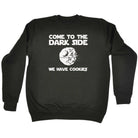 Cookies Come To The Dark Side - Funny Novelty Sweatshirt - 123t Australia | Funny T-Shirts Mugs Novelty Gifts