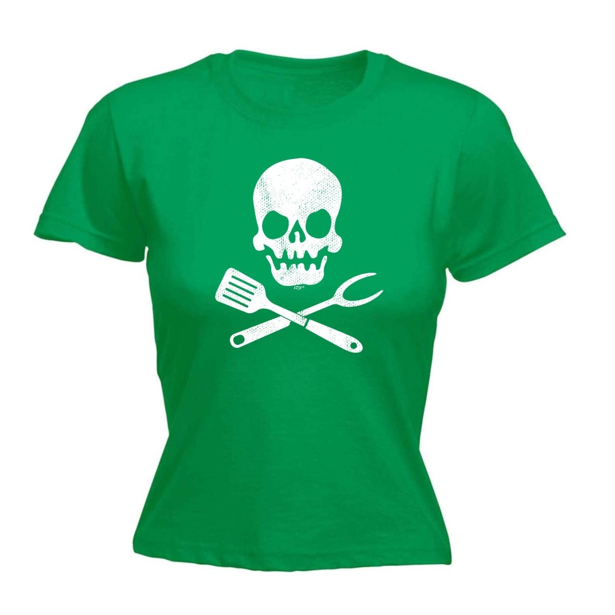 Cooking Skull Chef Kitchen - Funny Novelty Womens T-Shirt T Shirt Tshirt - 123t Australia | Funny T-Shirts Mugs Novelty Gifts