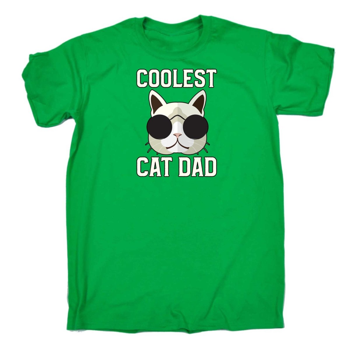 Coolest Cat Dad - Mens Funny T-Shirt Tshirts - 123t Australia | Funny T-Shirts Mugs Novelty Gifts