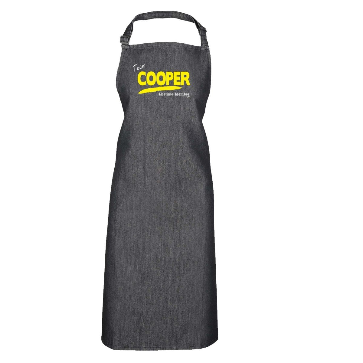 Cooper V1 Lifetime Member - Funny Novelty Kitchen Adult Apron - 123t Australia | Funny T-Shirts Mugs Novelty Gifts