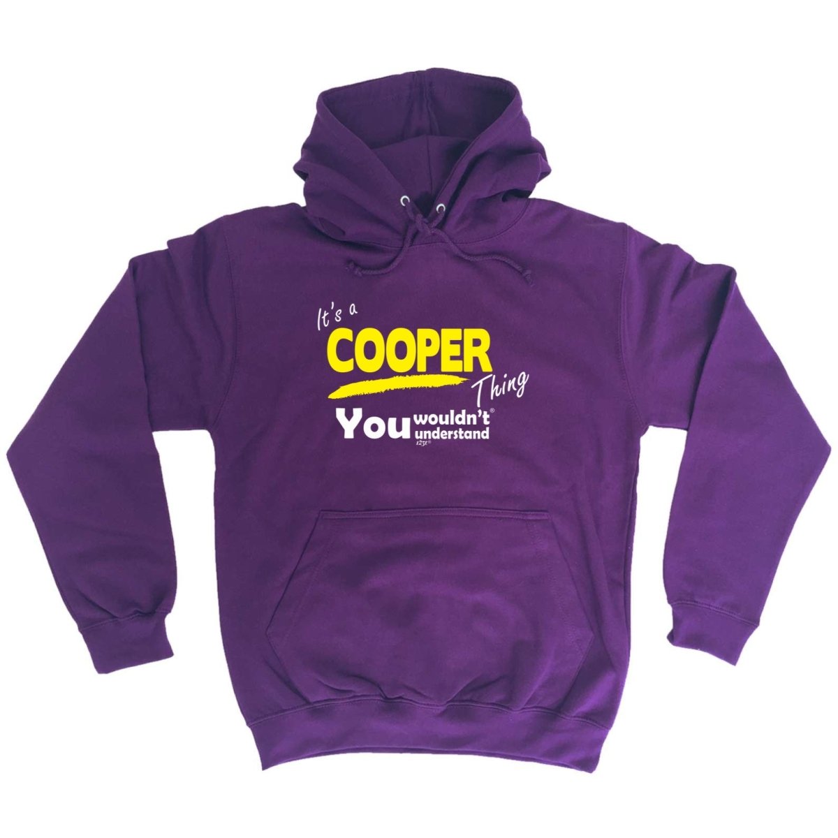 Cooper V1 Surname Thing - Funny Novelty Hoodies Hoodie - 123t Australia | Funny T-Shirts Mugs Novelty Gifts