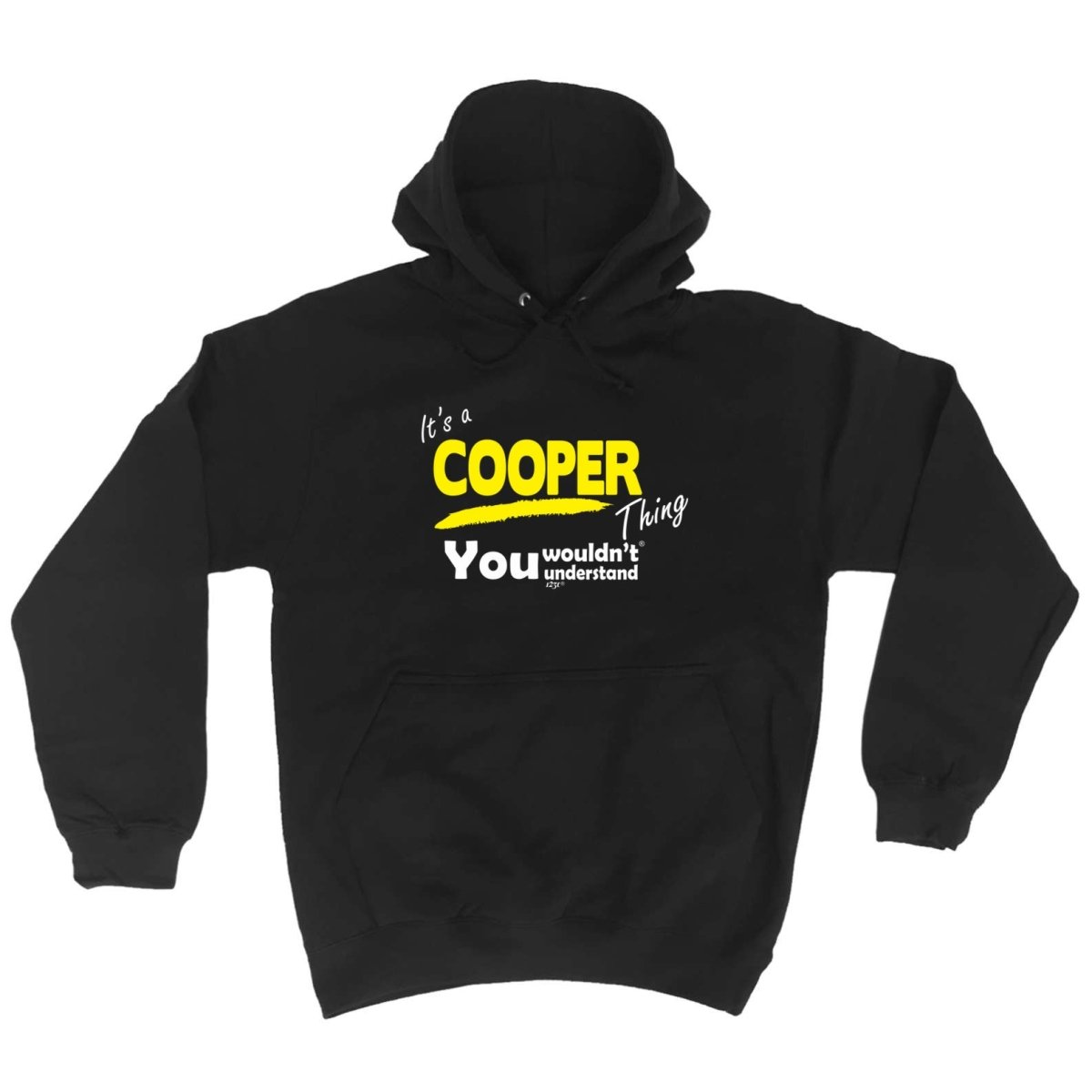 Cooper V1 Surname Thing - Funny Novelty Hoodies Hoodie - 123t Australia | Funny T-Shirts Mugs Novelty Gifts