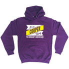 Cooper V2 Surname Thing - Funny Novelty Hoodies Hoodie - 123t Australia | Funny T-Shirts Mugs Novelty Gifts