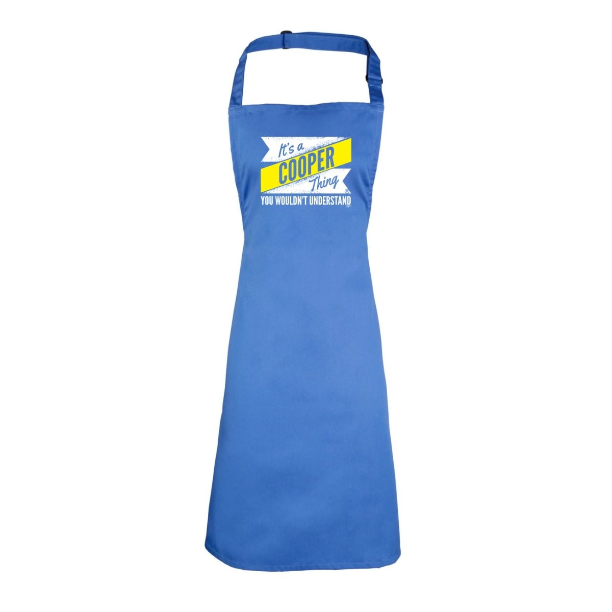 Cooper V2 Surname Thing - Funny Novelty Kitchen Adult Apron - 123t Australia | Funny T-Shirts Mugs Novelty Gifts