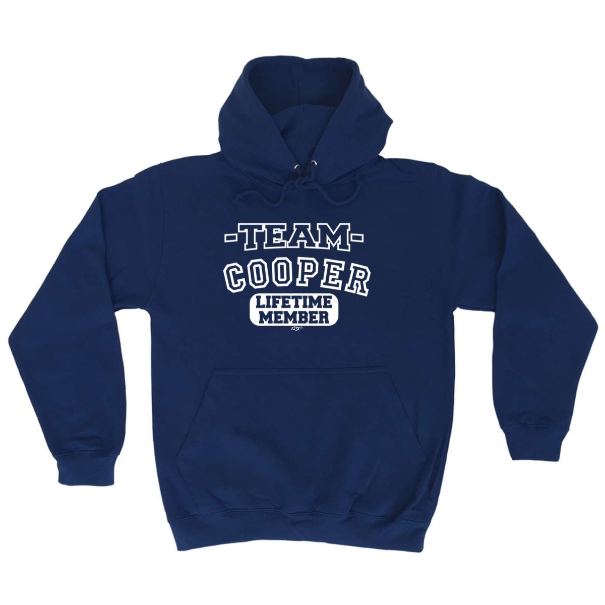 Cooper V2 Team Lifetime Member - Funny Novelty Hoodies Hoodie - 123t Australia | Funny T-Shirts Mugs Novelty Gifts