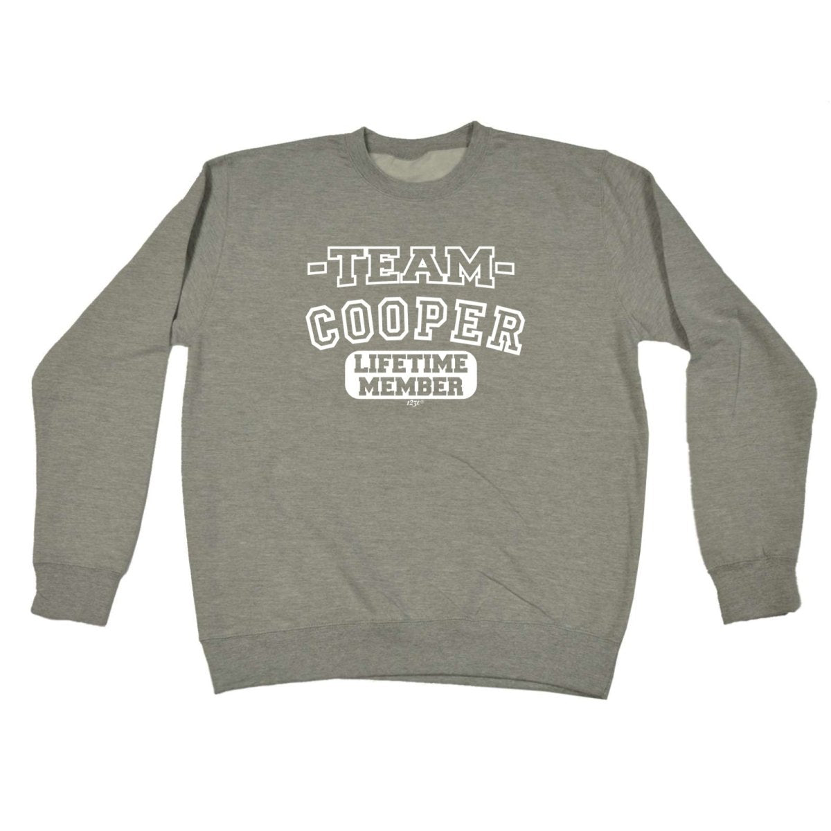 Cooper V2 Team Lifetime Member - Funny Novelty Sweatshirt - 123t Australia | Funny T-Shirts Mugs Novelty Gifts